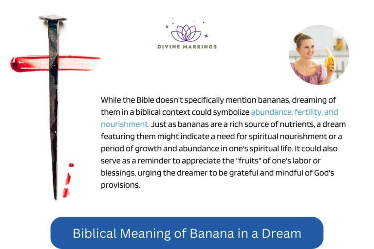 Biblical Meaning of Banana in Dream