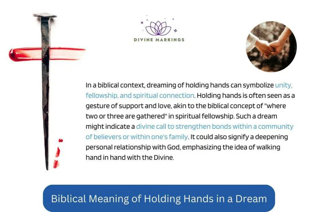 Holding Hands In A Dream Biblical