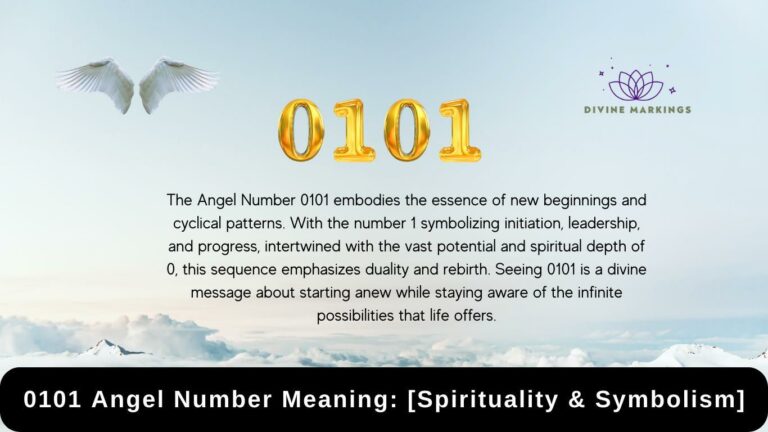 0101 Angel Number Meaning: [Spirituality & Symbolism]