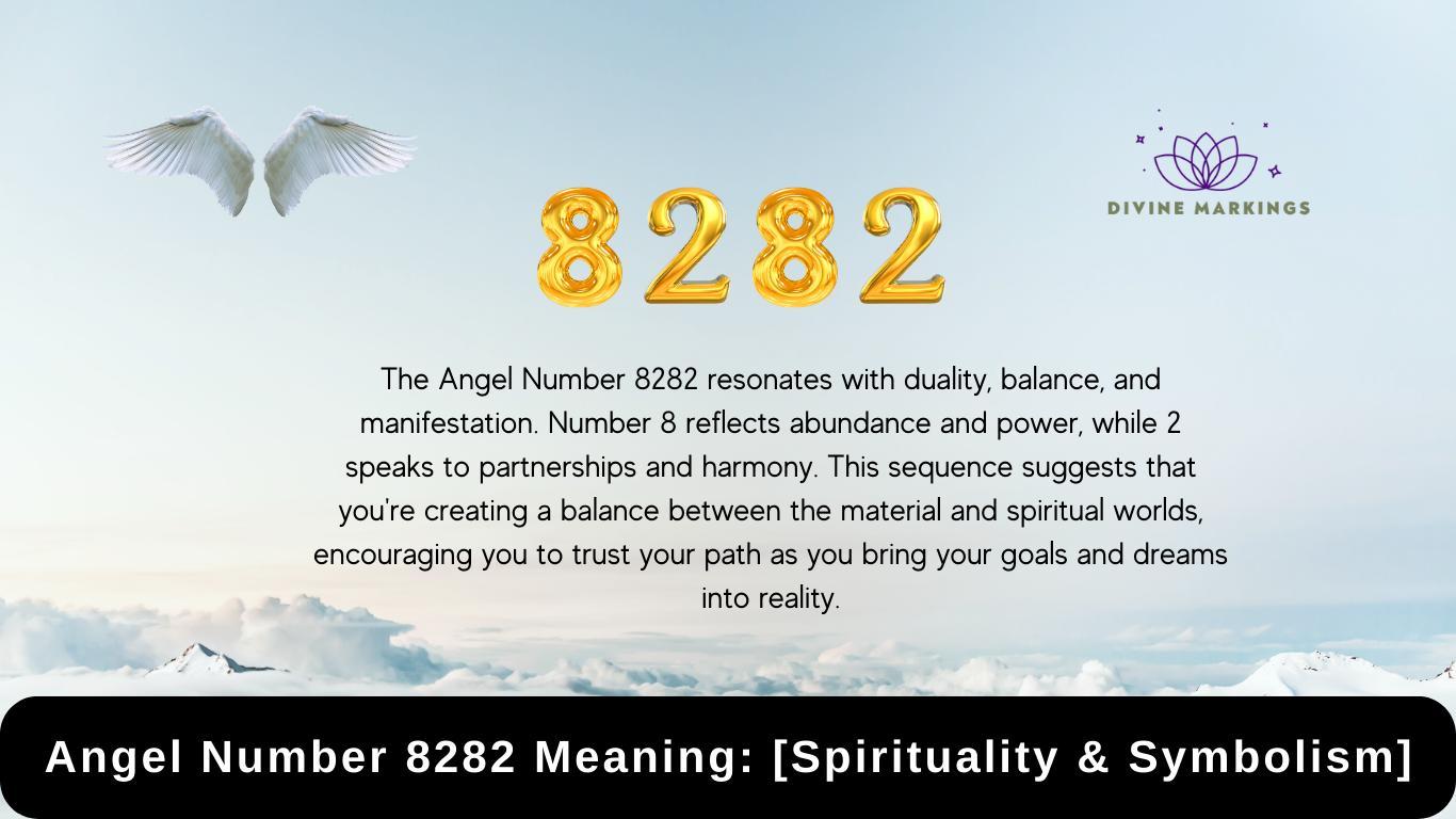 8282 Angel Number Meaning