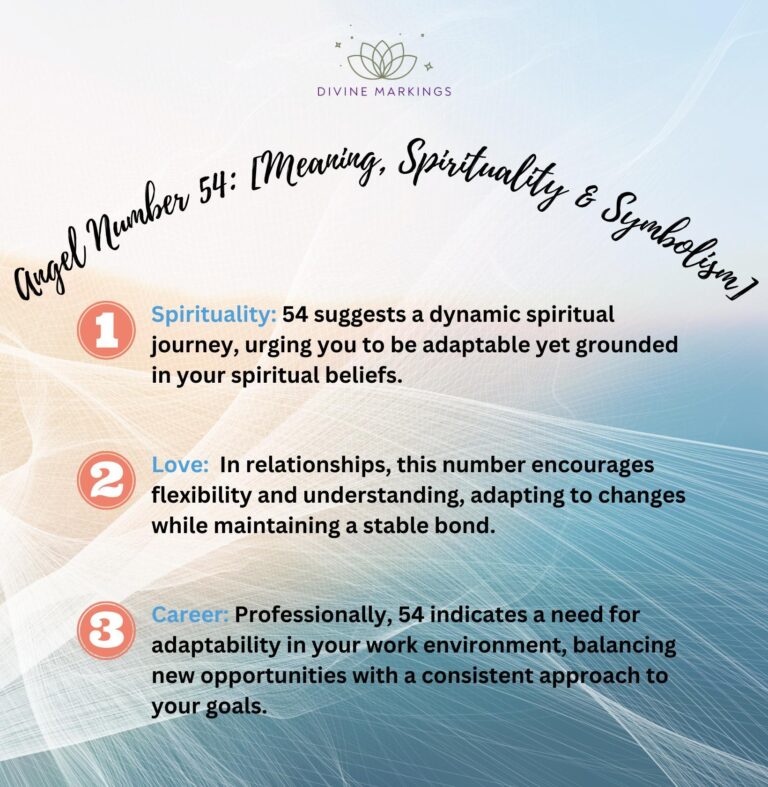 54 Angel Number Meaning: What Does It Signify? – Divine Markings