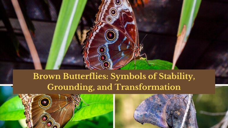 Brown Butterfly Spiritual Meaning: Discover the Symbolism and Significance