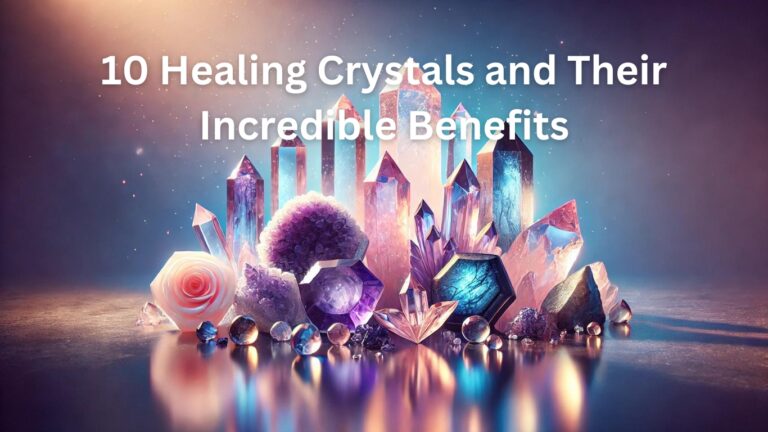 Unlocking the Power of Healing Crystals: Benefits and Uses of 10 Popular Stones