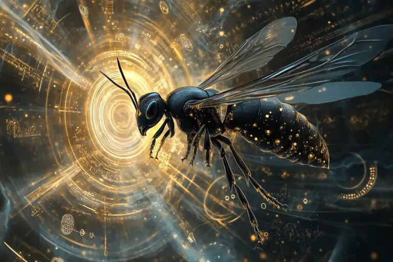 Black Wasp Spiritual Meaning: A Symbol of Strength and Resilience