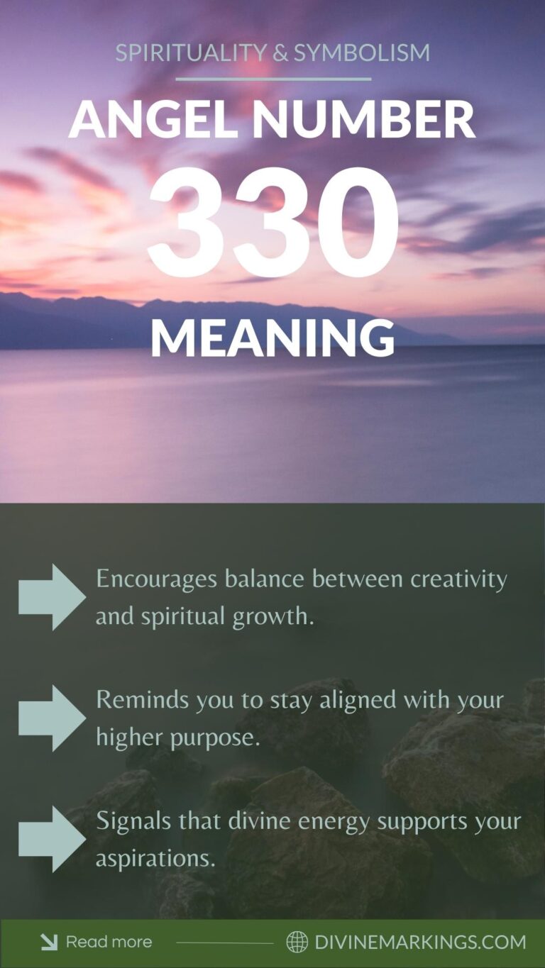 330 Angel Number Meaning: Unlocking Spiritual Guidance – Divine Markings