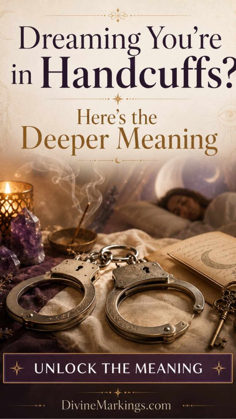 Spiritual Meaning of Being Arrested in a Dream