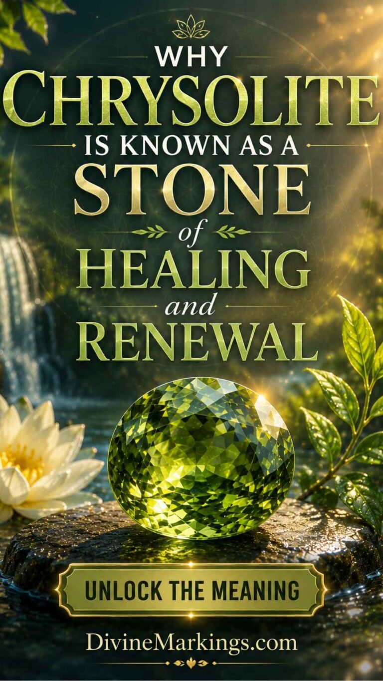 Chrysolite Stone Meaning: Healing the Heart and Finding Self-Love