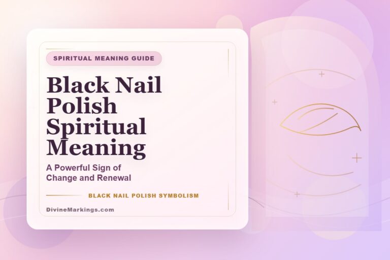Black Nail Polish Spiritual Meaning featured image for Black Nail Polish Spiritual Meaning: [Symbolism and Significance]