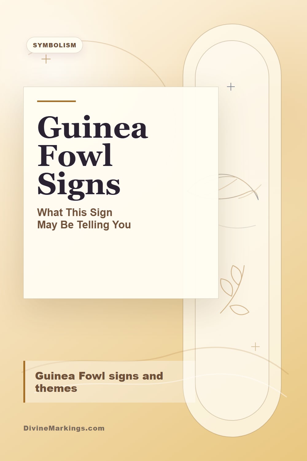 Guinea Fowl Signs biblical symbolism Pinterest image for Guinea Fowl Spiritual Meaning: Discovering the Guidance and Wisdom They Bring