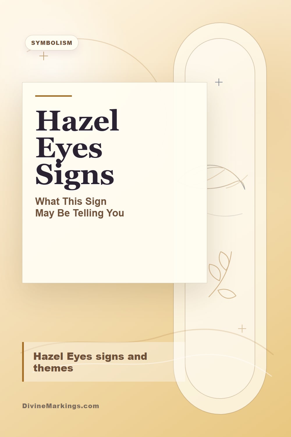 Hazel Eyes Signs biblical symbolism Pinterest image for Hazel Eyes Spiritual Meaning: Insights into Their Mystical Significance