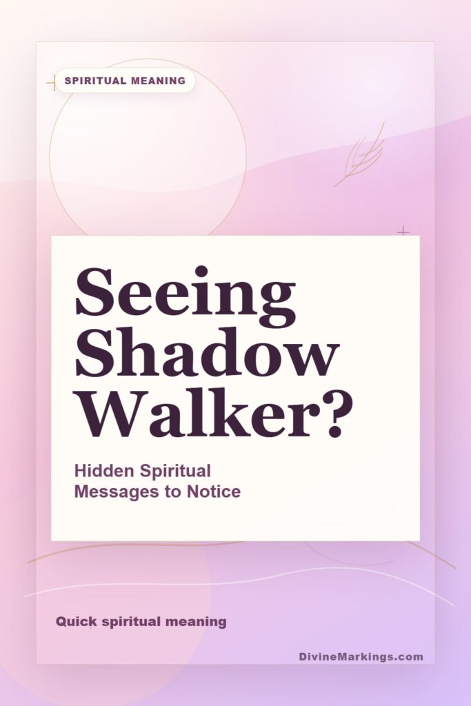 Shadow Walker Spiritual Meaning: [Significance and Insights] – Divine ...