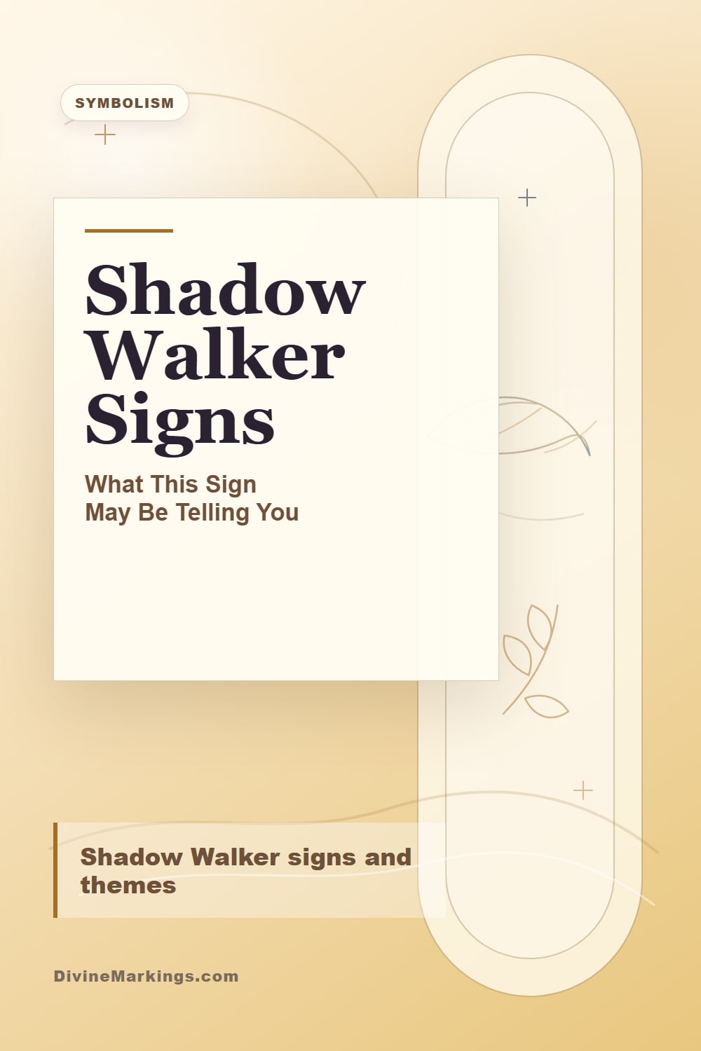 Shadow Walker Signs biblical symbolism Pinterest image for Shadow Walker Spiritual Meaning: [Significance and Insights]